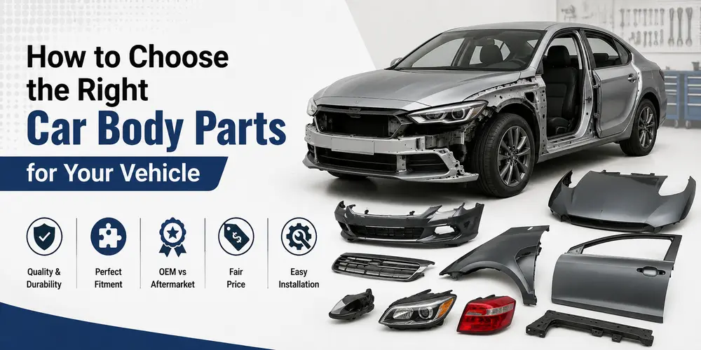 How to Choose the Right Car Body Parts for Your Ve...