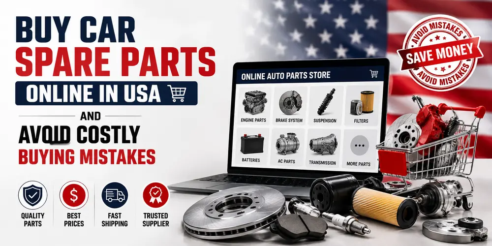 Buy Car Spare Parts Online in USA and Avoid Costly Buying Mistakes